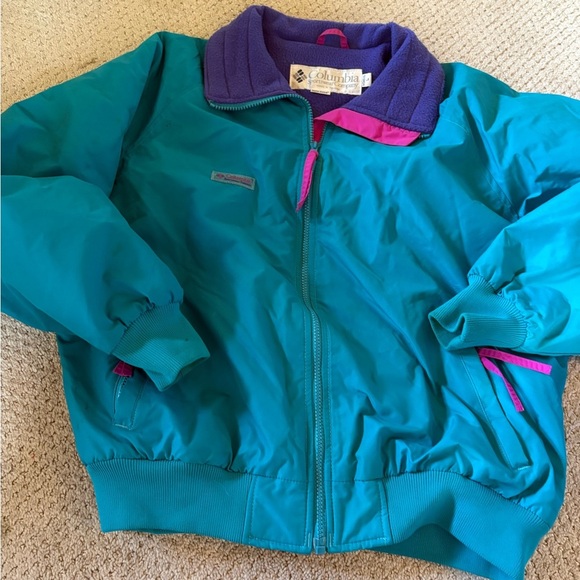 1980’s Ski & Snow Jacket Vibrant Style - Picture 1 of 3
